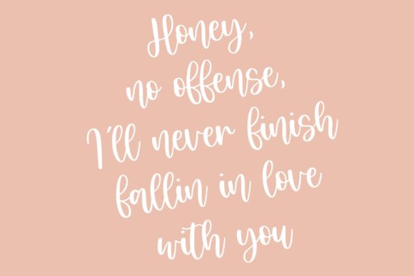 Honey Day Font - Preview 1