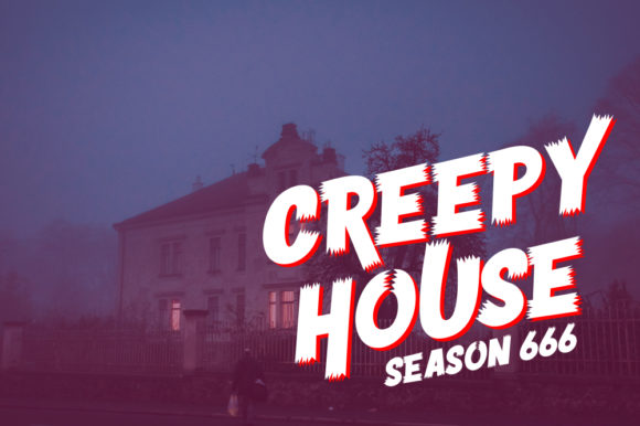 Horror Vision Font PNG with transparent background - Preview 2