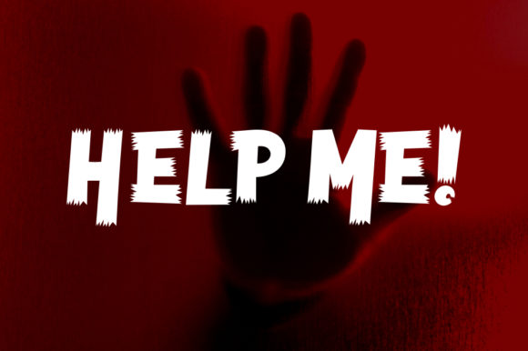 Horror Vision Font PNG with transparent background - Preview 4
