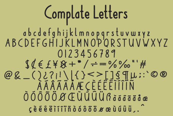 Paper Work Font PNG with transparent background - Preview 3