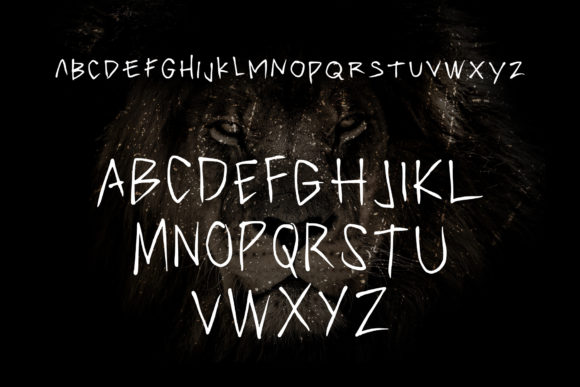 Primal Font PNG with transparent background - Preview 2