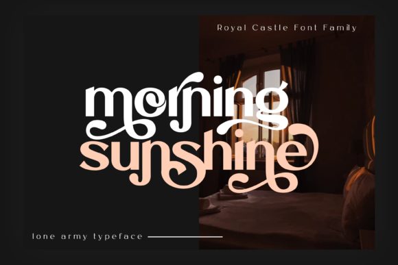 Royal Castle Font PNG with transparent background - Preview 3