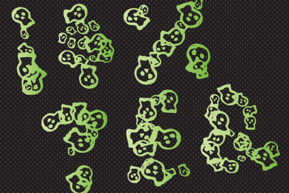 Skullz Font PNG with transparent background - Preview 2
