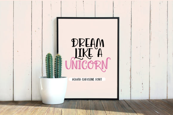 Agatha Caroline Font - Preview 1