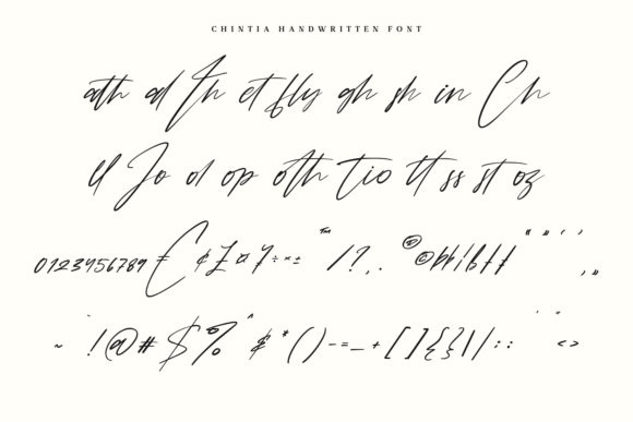 Chintia Font - Preview 6