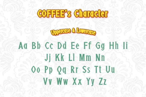 Coffee Font - Preview 1