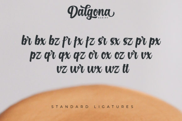 Dalgona Font - Preview 3