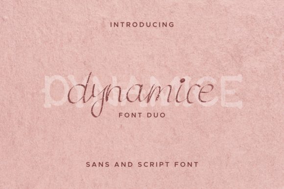 Dynamice Font - Preview 1