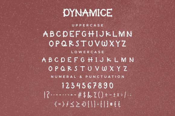 Dynamice Font - Preview 4