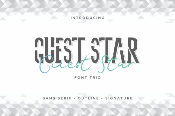 Guest Star Font - Preview 1