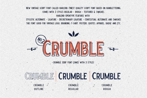 Harlend Font - Preview 1