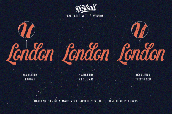Harlend Font - Preview 2