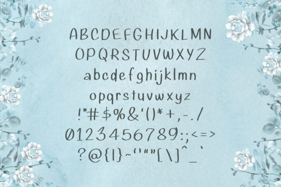 Holly Trolly Font PNG with transparent background - Preview 2