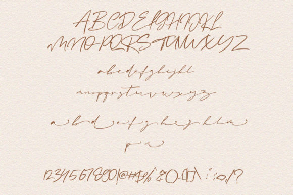 Amanda Font - Preview 1