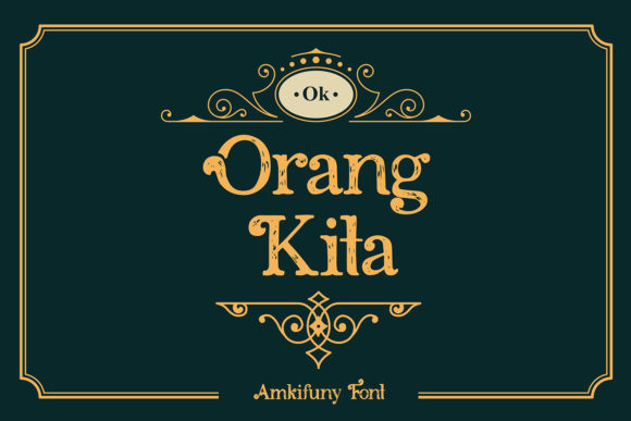 Amkifuny Font - Preview 1