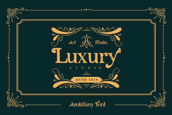 Amkifuny Font - Preview 2