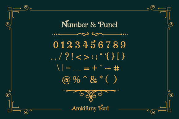 Amkifuny Font - Preview 6