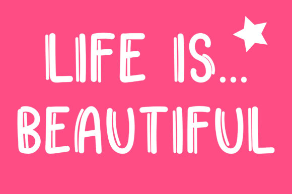 Beautiful Lady Font PNG with transparent background - Preview 2