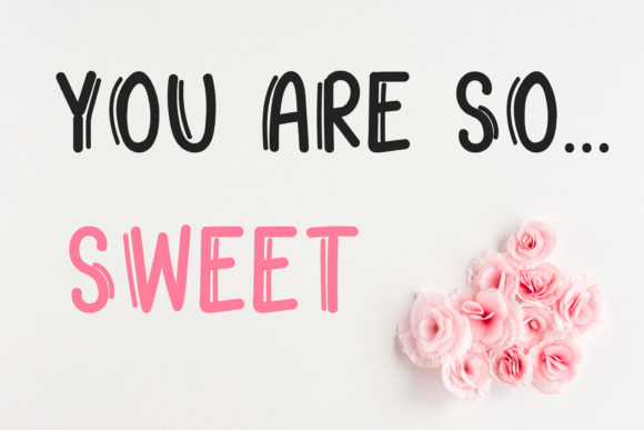 Beautiful Lady Font PNG with transparent background - Preview 4