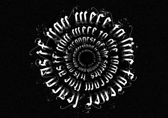 Black Callig Font - Preview 6