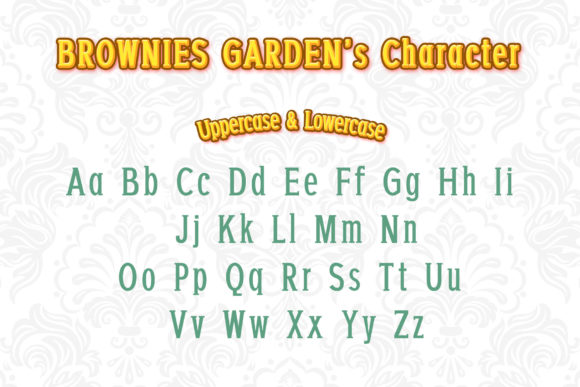 Brownies Garden Font - Preview 1