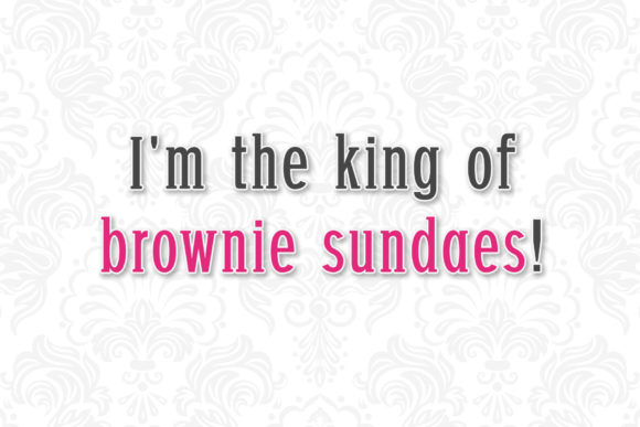 Brownies Garden Font - Preview 4