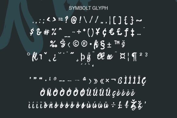 Brush Letter Font - Preview 5
