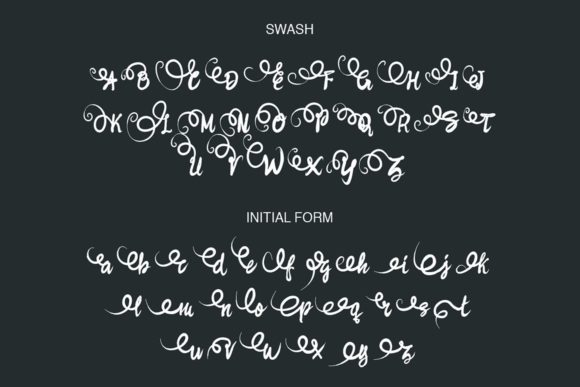 Brush Letter Font - Preview 6