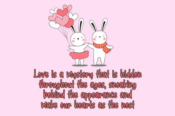 Bunny Story Font - Preview 2