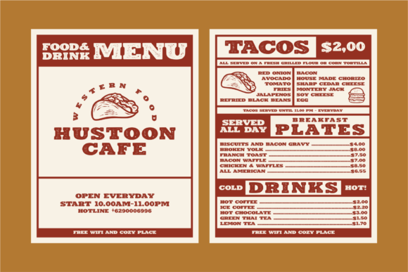Damadore Font - Preview 2