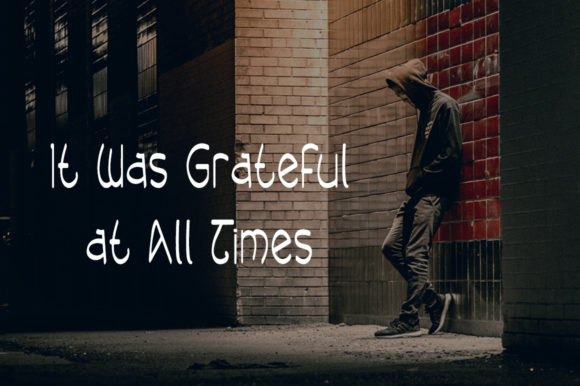 Emptiness Font - Preview 2