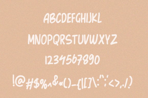 Goodboom Font PNG with transparent background - Preview 1