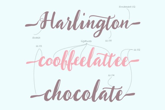 Harlington Font - Preview 3