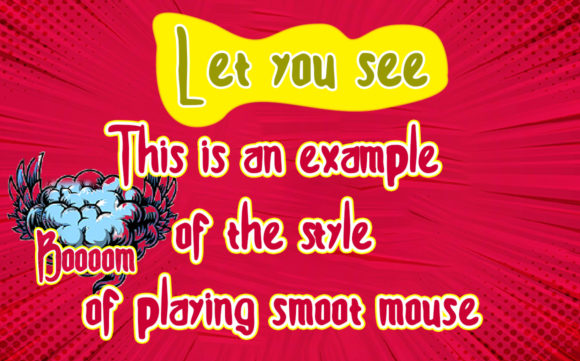 Lowmouse and Smotmouse Font PNG with transparent background - Preview 1