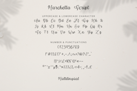Marchetta Script Font PNG with transparent background - Preview 6