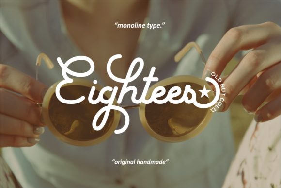 Morlyn Font PNG with transparent background - Preview 3