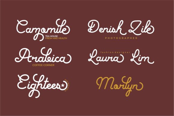 Morlyn Font PNG with transparent background - Preview 6