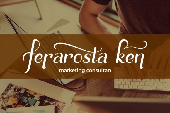 Rifanca Font font preview - 3