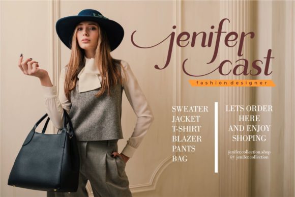 Rifanca Font font preview - 4