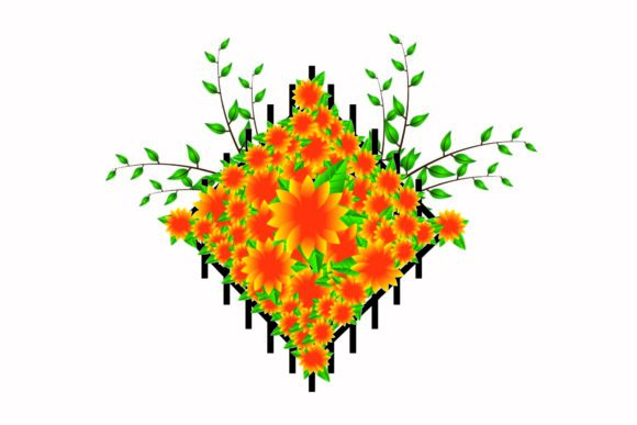 Sunflower Bouquet Graphic Illustrations By garnetastudio