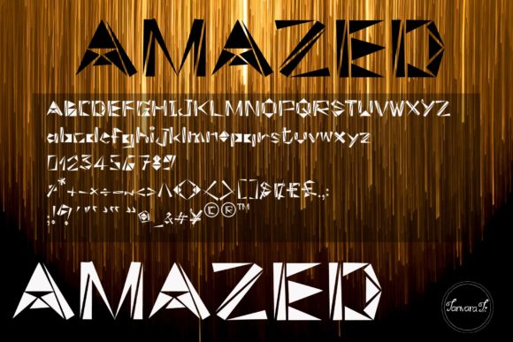 Amazed Font - Preview 4