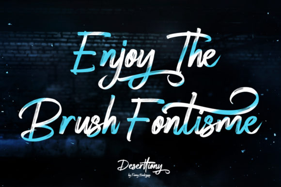 Deserttiony Font PNG with transparent background - Preview 6