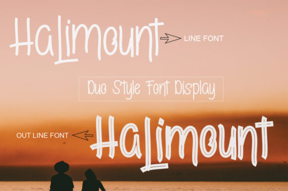 Halimount Font - Preview 1