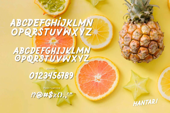 Hantari Font - Preview 4
