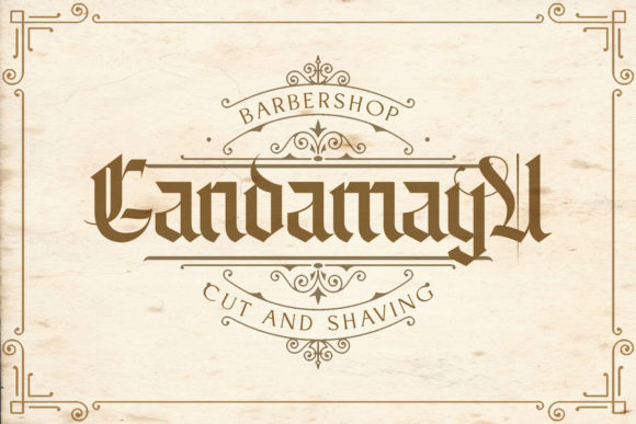 Livingstone Font PNG with transparent background - Preview 3