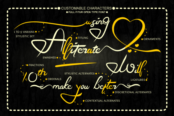 Alliterate Font - Preview 1