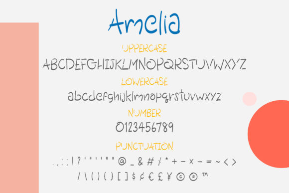 Amelia Font - Preview 2