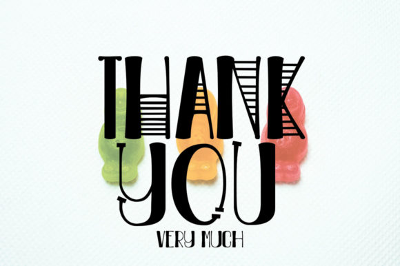 Candy Jelly Font - Preview 4