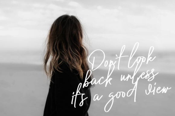 Curly Millie Font PNG with transparent background - Preview 3
