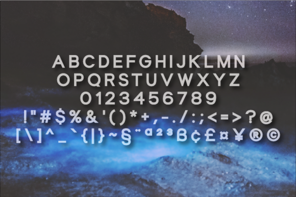 Delored Font PNG with transparent background - Preview 1